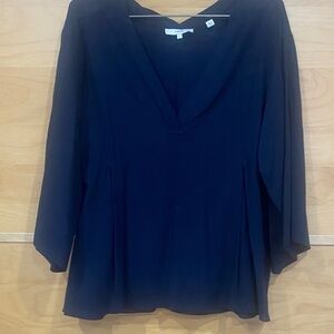 Vince Deep Blue Women's Blouse